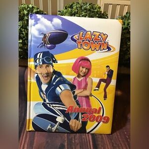Lazy town annual 2009 hard cover book